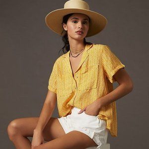 anthropologie Maeve Classic Surf Shirt new with tag